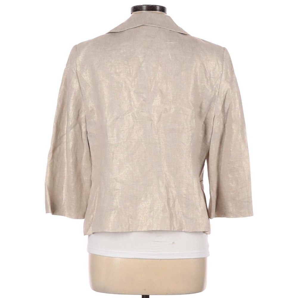 Cache Ivory Blazer Size Large - image 2